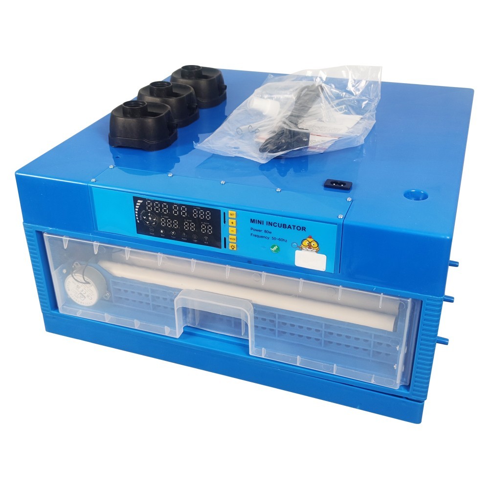 110V 64 Egg Temperature/Humidity Control Digital Display Chicken Incubator