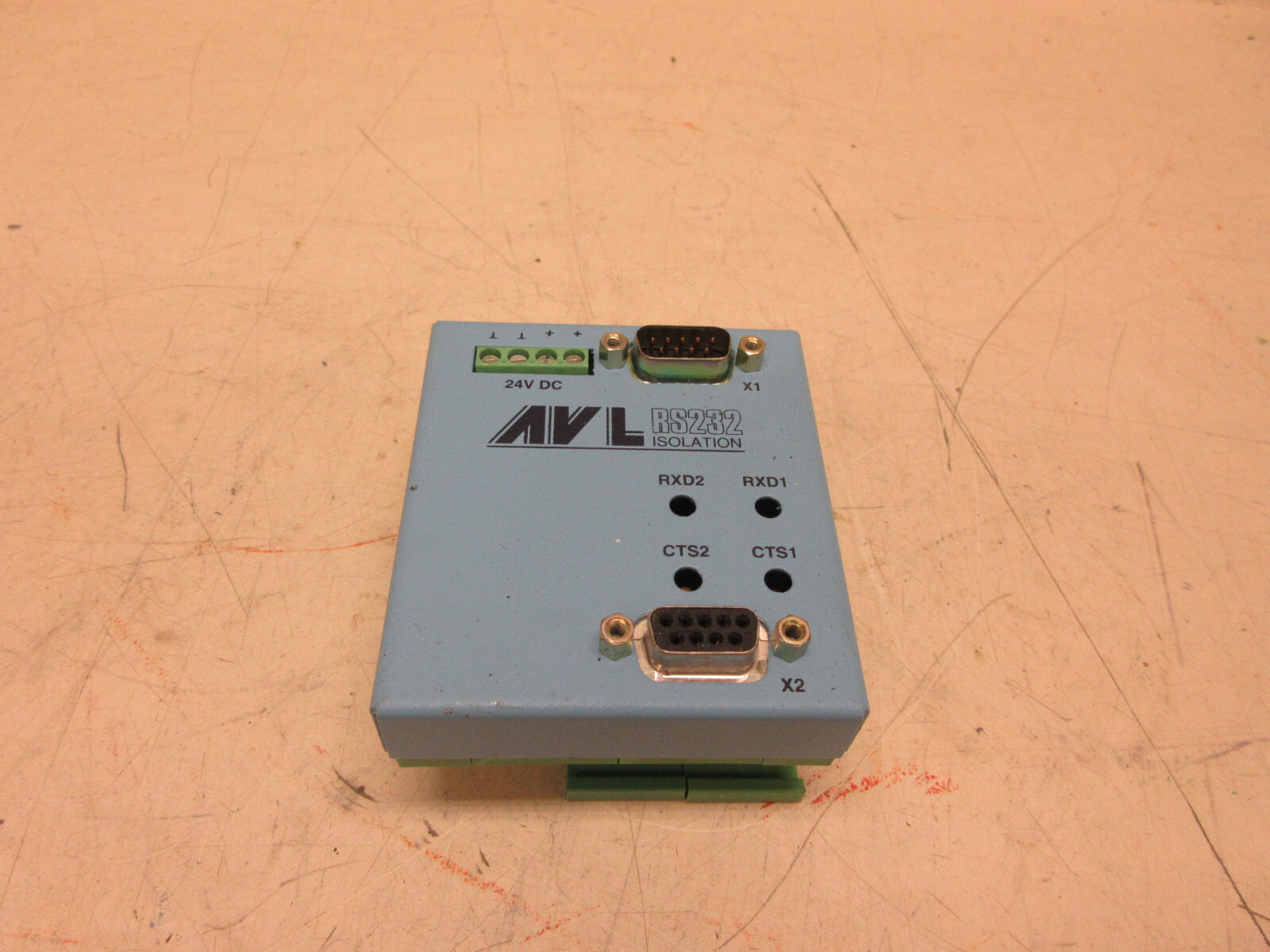 AVL BB0600 RS232 Isolation Module Used Free Shipping
