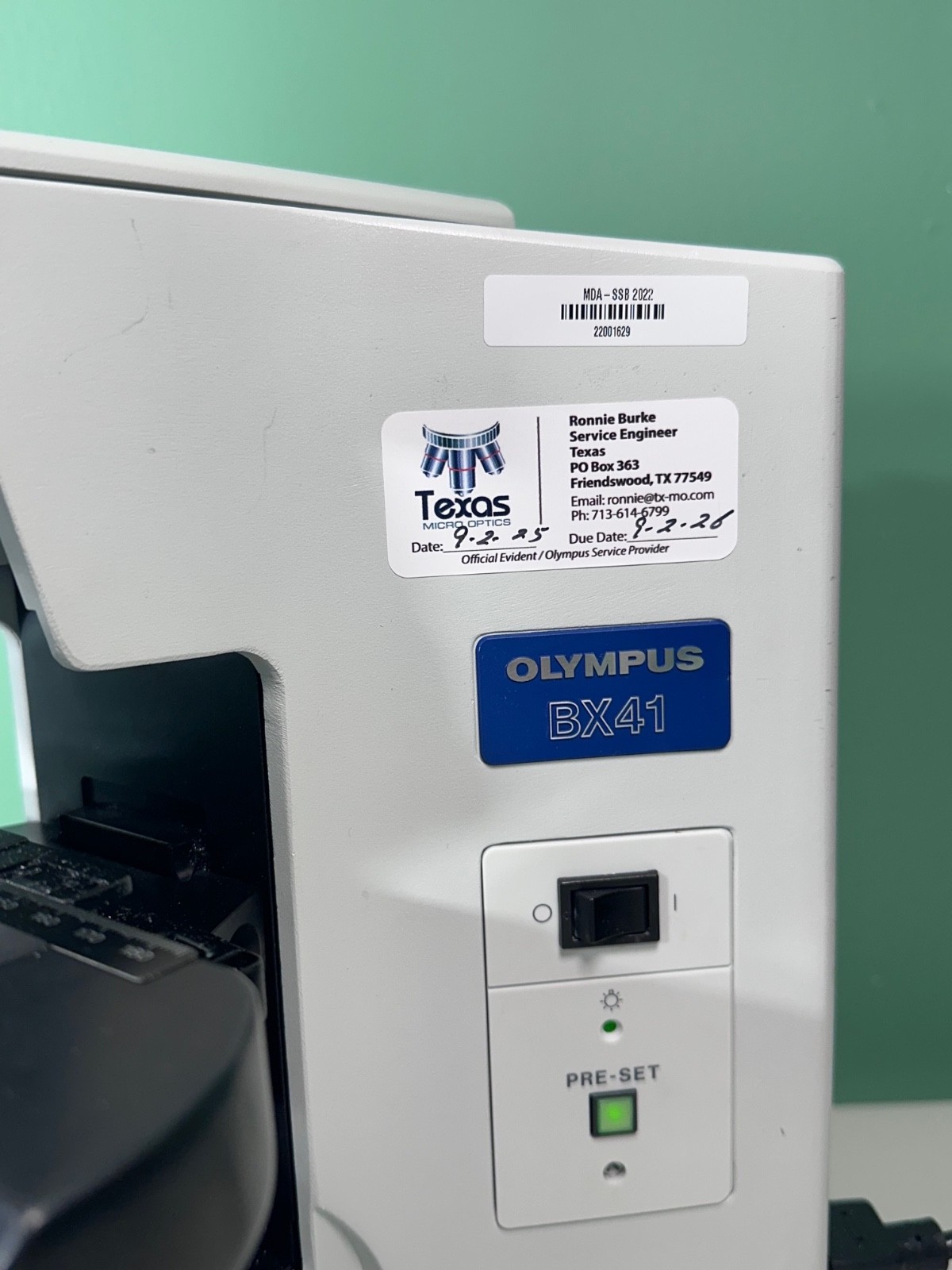 NICE Olympus BX41 Microscope with 3 Objectives, Ergonomic Tilting Head