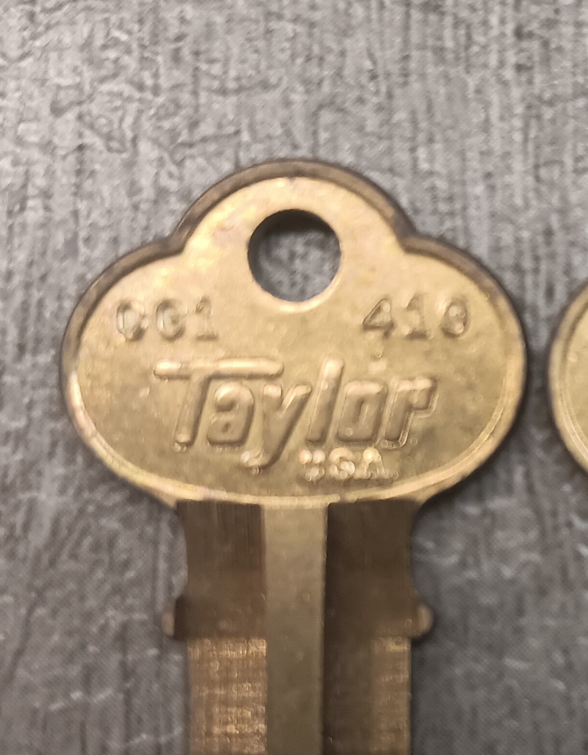 10 TAYLOR CG1 KEYS