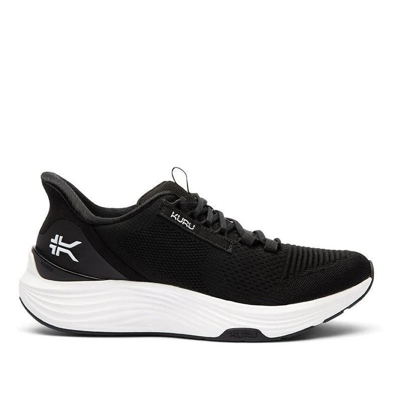 NEW Men's Kuru ATOM 2-  Jet Black-Bright White- SHIPS FREE!