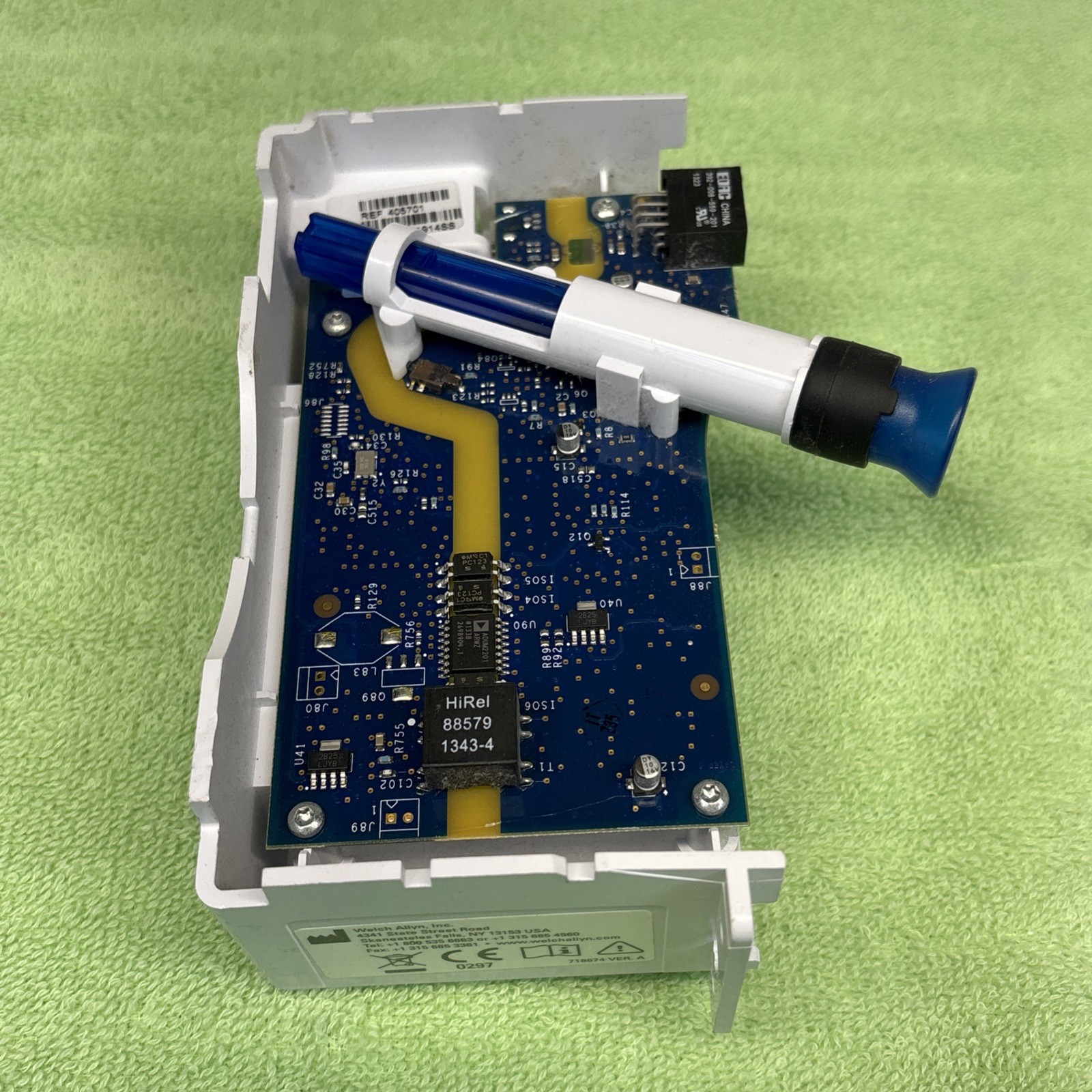 Welch Allyn Connex 6000 Series Temperature Module with mounting bracket