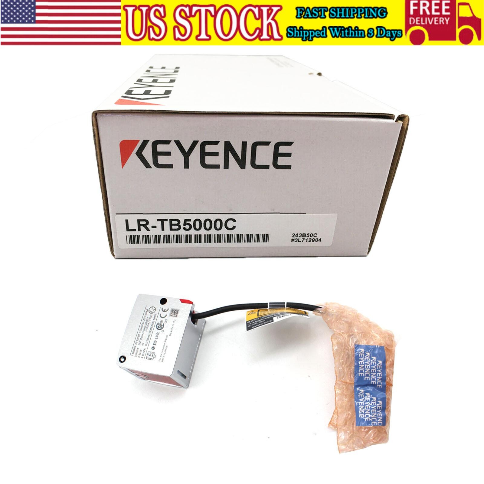 1PC New In Box KEYENCE LR-TB5000C Laser Sensor Switch  US Free TAX