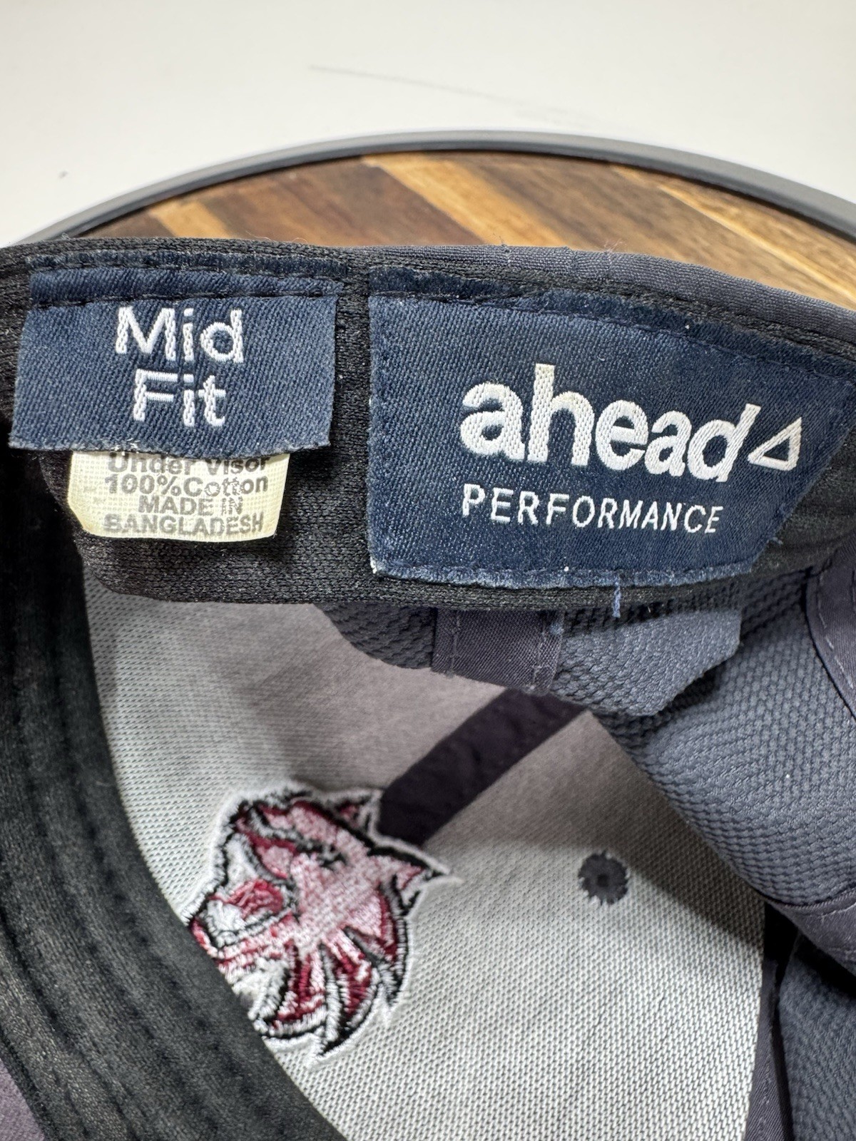Central Washington Wildcats ahead hat Ahead Performance Baseball Hat Cap Midfit
