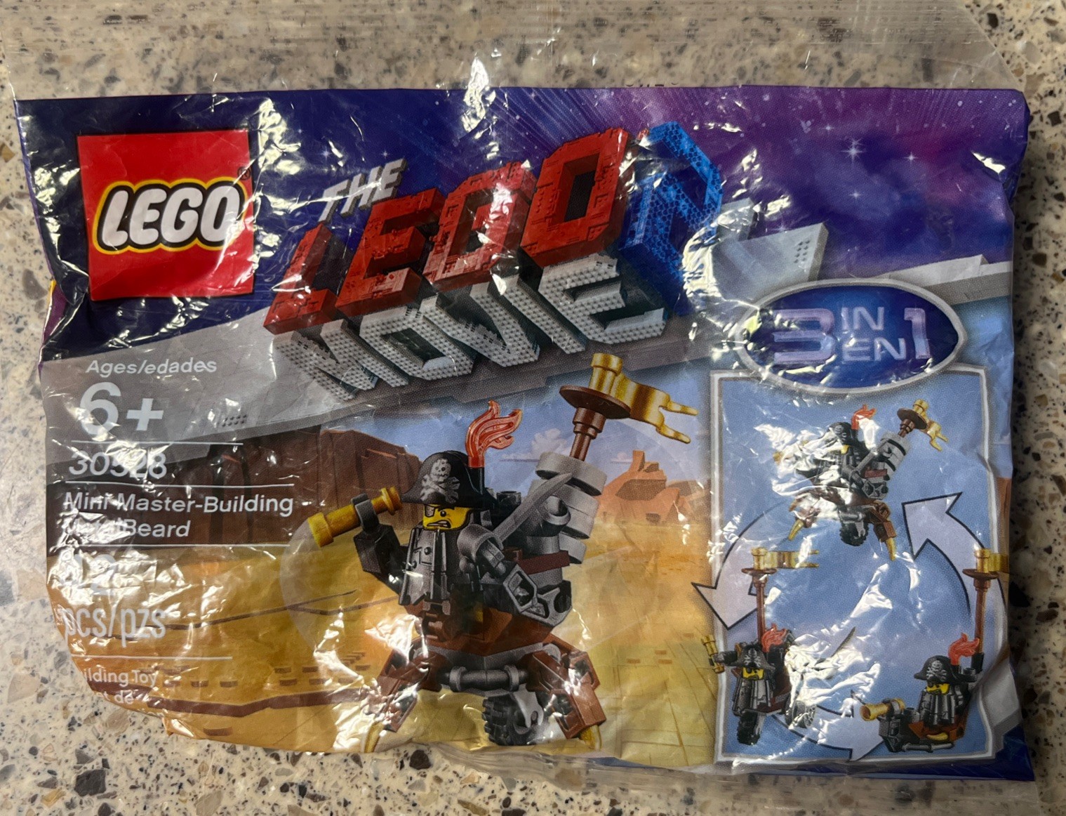 LEGO #30528 THE LEGO MOVIE 2 MINI MASTER-BUILDING METALBEARD 42PCS AGES 6+ NEW!