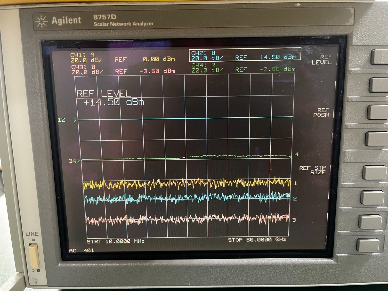Agilent 8757D Scalar Network Analyzer 10MHz - 110GHz _4047A07542