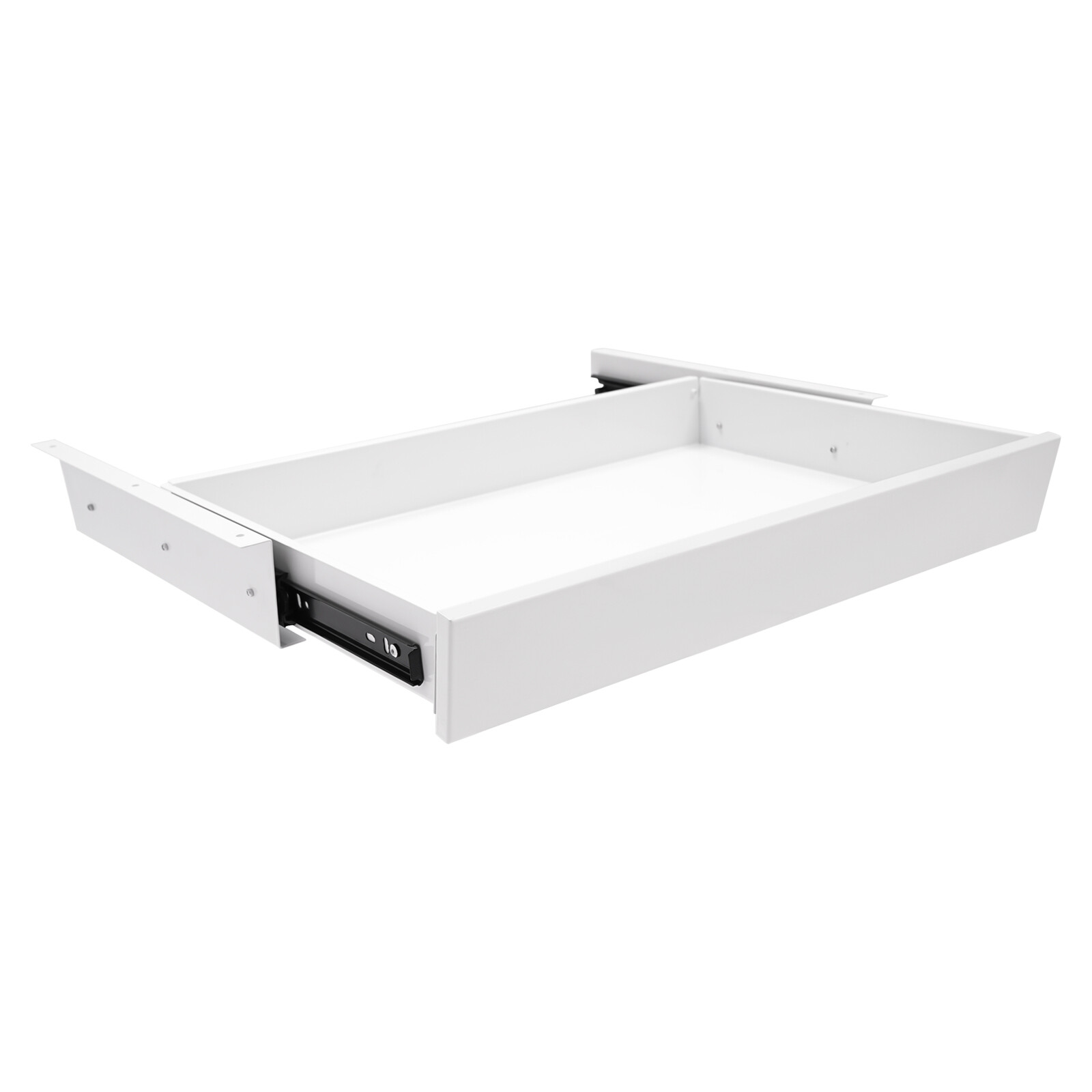 Sliding Under-Desk Drawer Organizer for Stand-Up Desks - Space-Saving Storage