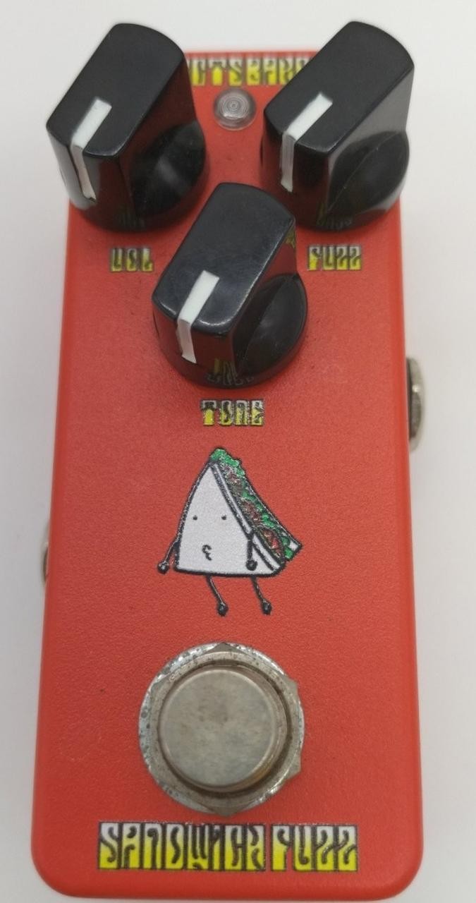 Effects Bakery Sandwich Fuzz Guitar Pedal Used Distinctive Fuzz Tone