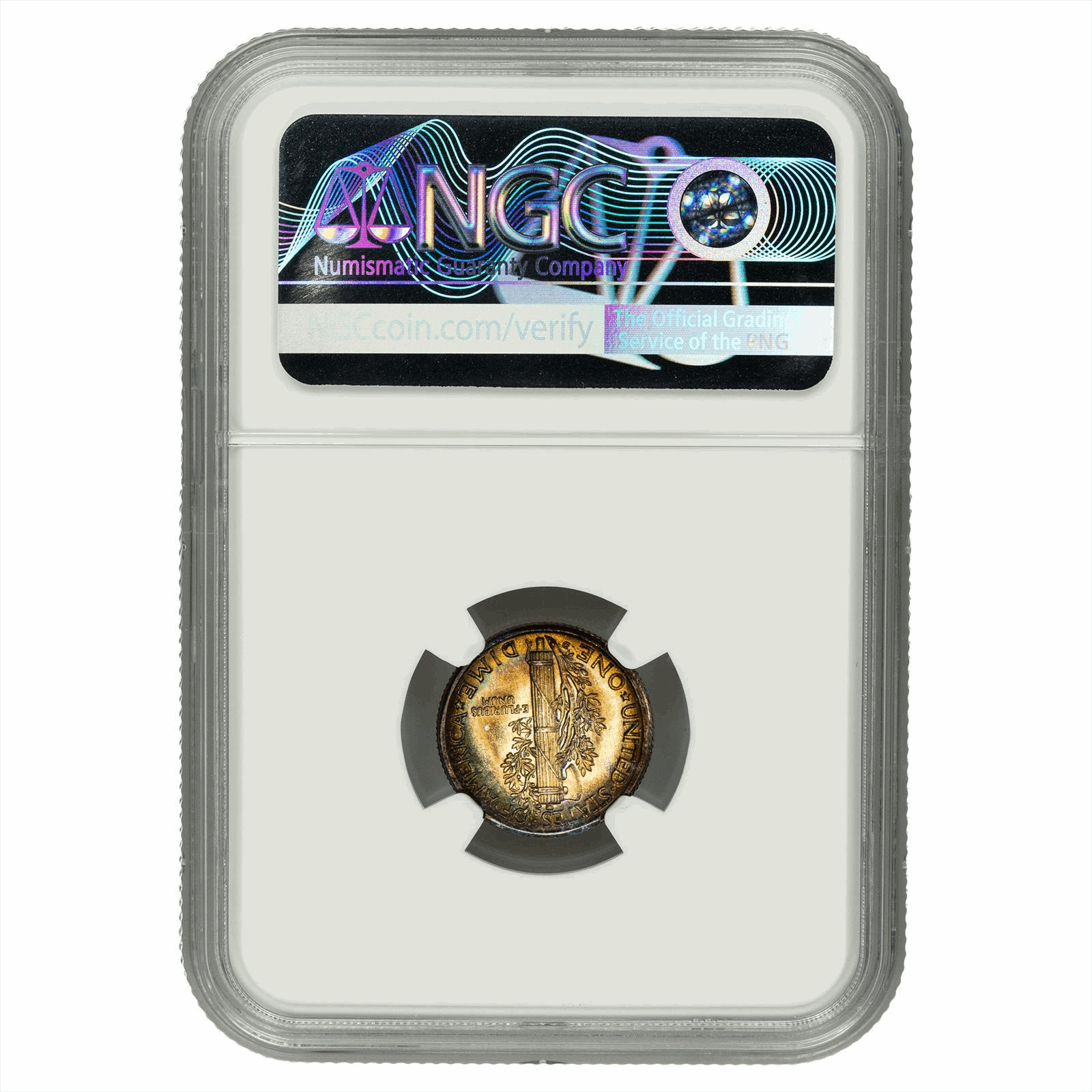 1939D Mercury Dime 10C NGC MS 68