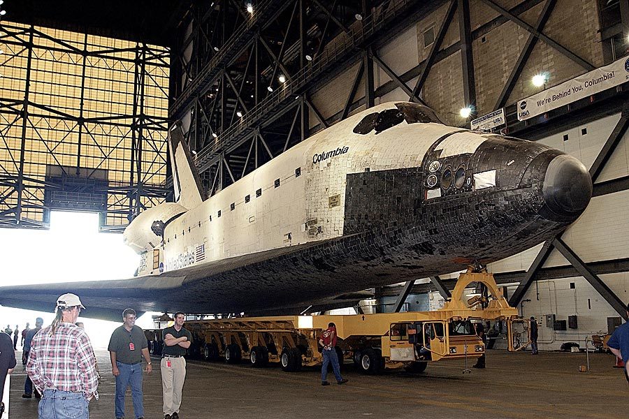 SPACE SHUTTLE COLUMBIA ORBITER NASA 8x12 GLOSSY PHOTO PRINT