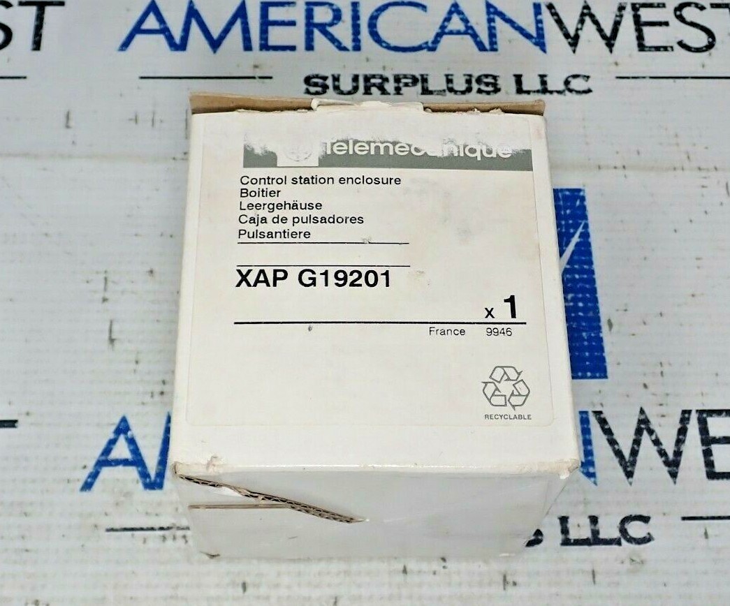 TELEMECANIQUE XAP G19201 CONTROL STATION ENCLOSURE NEW