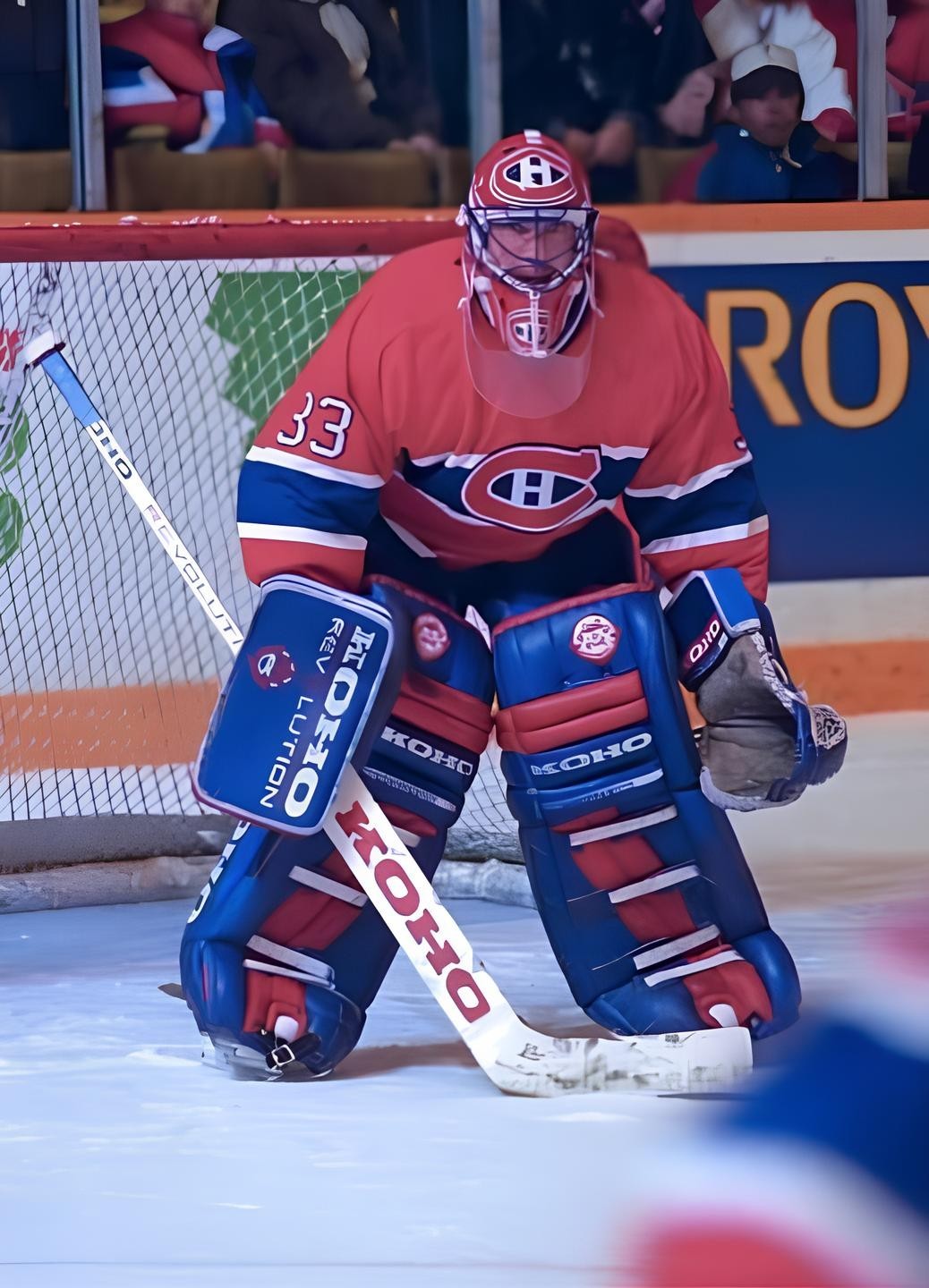 HOCKEY PHOTO PRINT NHL  PATRICK ROY GOALIE MONTREAL CANADIENS