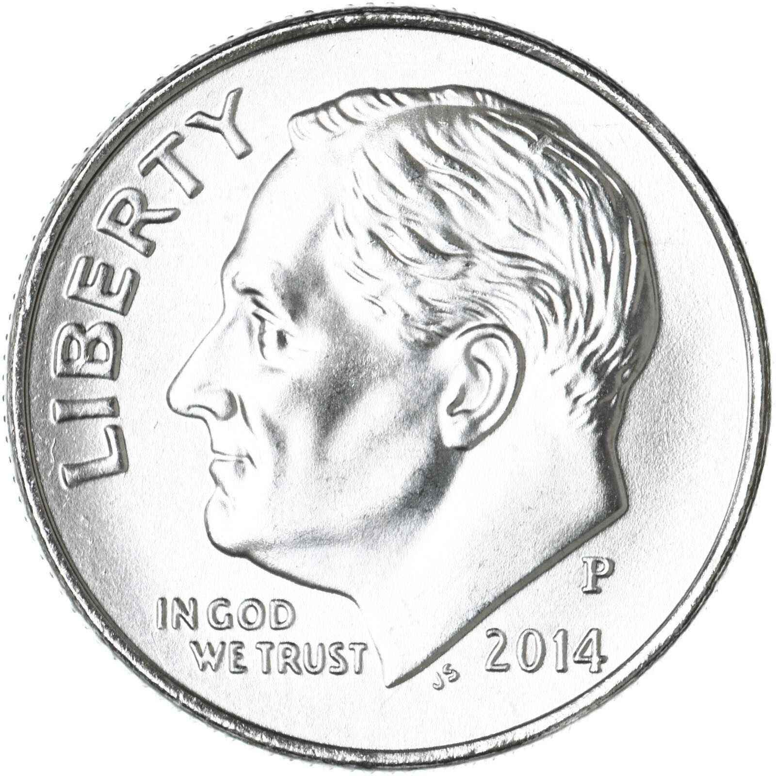 2014 P Roosevelt Gem Dime BU US Coin