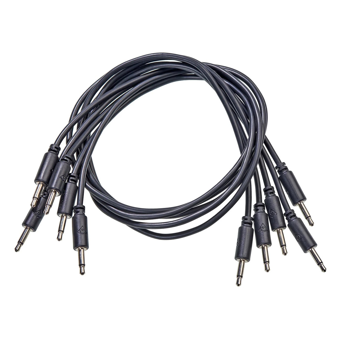 Black Market 3.5mm Patch Cable 5-Pack - 30" Black