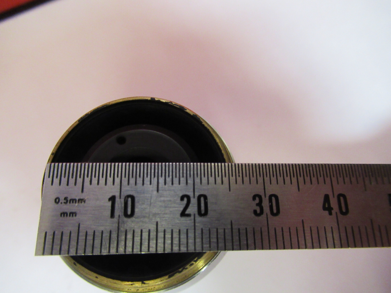 MICROSCOPE PART REICHERT POLYVAR OBJECTIVE DIC IK FLUOR 5X OPTICS Y5-A-28
