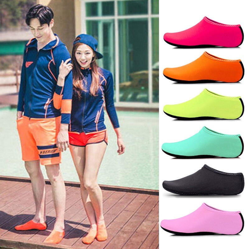 Adult New Beach Socks, Children's Swimming Anti Slip Diving Short Tube Socks