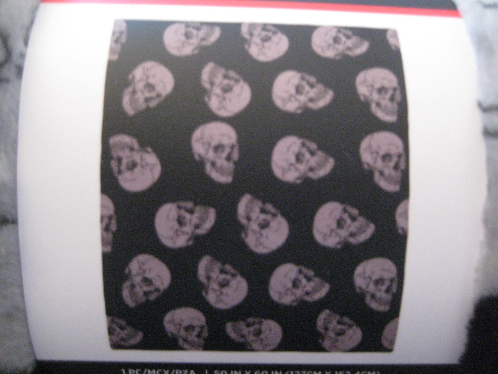 Halloween Skull Fleece Throw Blanket 50" x 60"