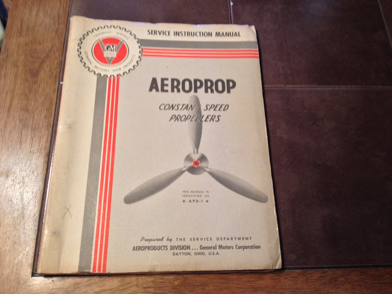 Aeroproducts AeroProp Constant Speed Propeller Service Manual, A632S & A642S