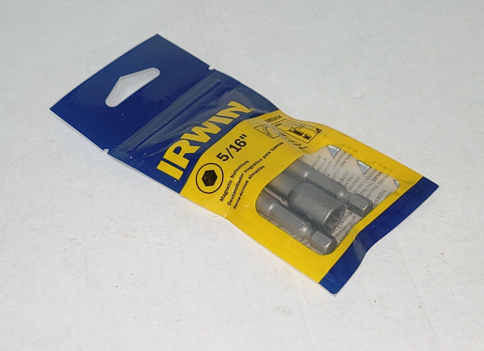 Irwin 5/16" Magnetic Nutsetter 3 Pack 3051014  Brand New