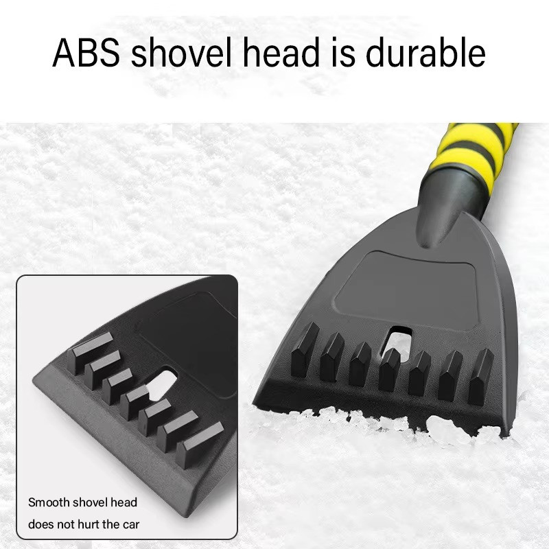 CAR SNOW BRUSH 2-IN-1 PROFESSIONAL RETRACTABLE MULTIPURPOSE ICE SCRAPER