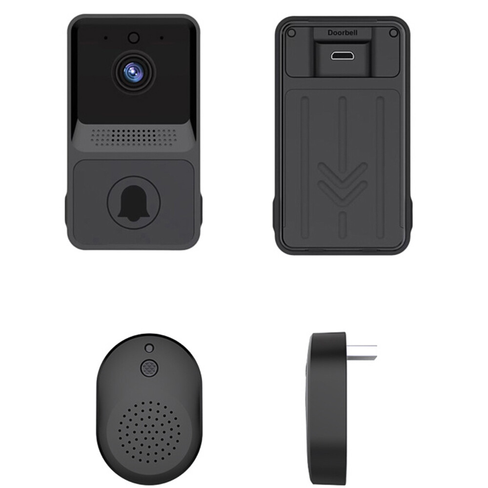 Smart Wireless WiFi Video Doorbell Phone Door Ring Intercom Security Camera Bell