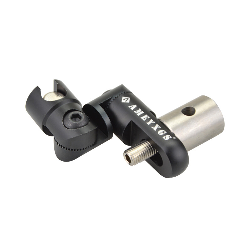 Archery Single Side V Bar Bow Balance Rod Stabilizer Quick Disconnect Mount DIY