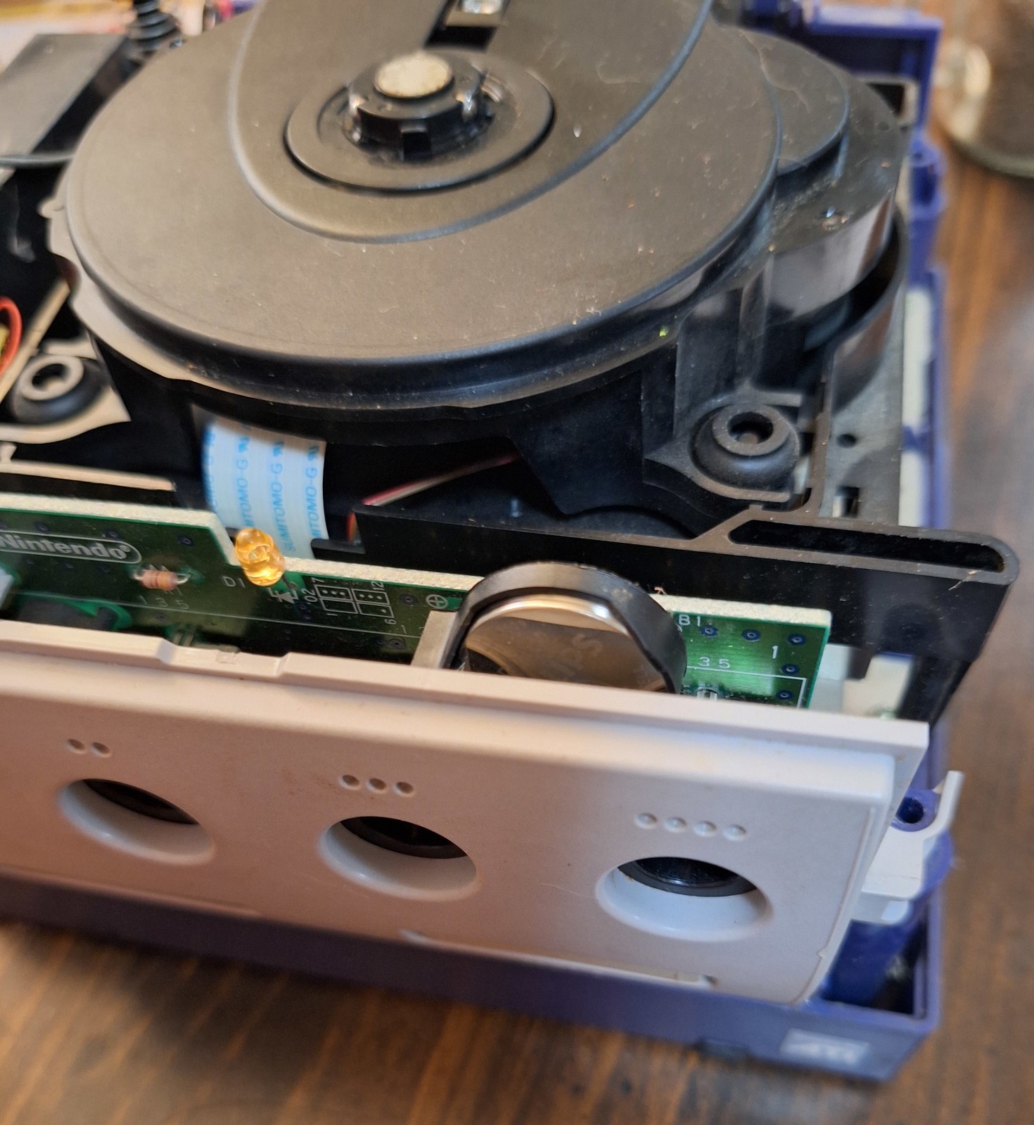 Nintendo GameCube CR2032 Battery Mod, Fix Swiss and Clock! S&H from the USA!