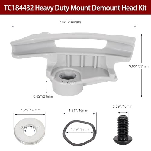 Heavy-Duty Tire Machine Duck Head for Coats – Replacement Part# 2-Pack
