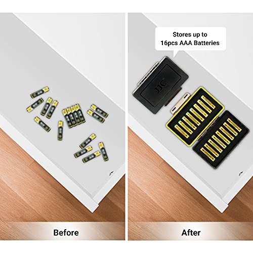 Compact AAA Triple A Battery Storage Case Holder Organizer, For AAA Battery