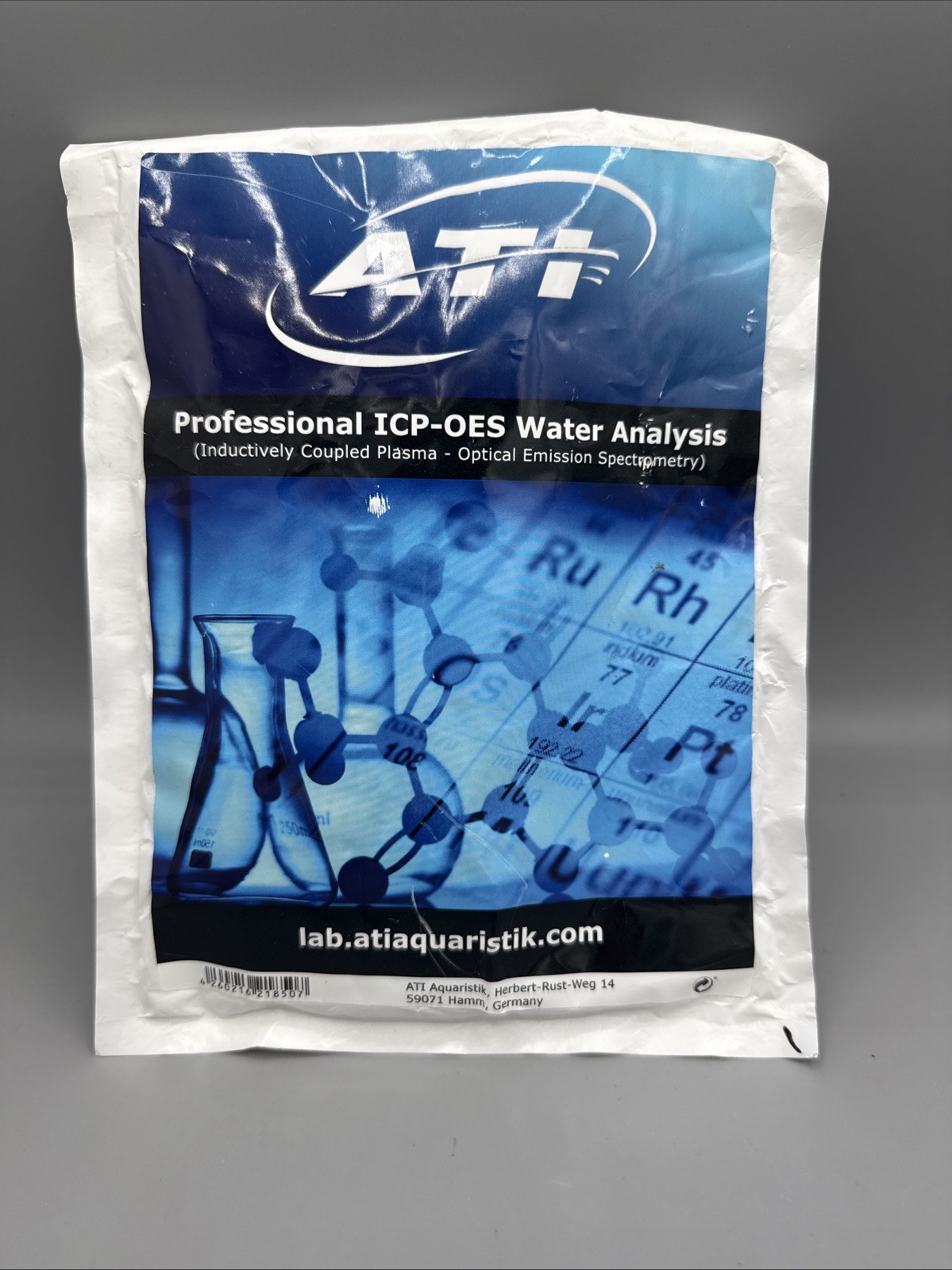 Sealed ATI ICP-OES Complete Aquarium Water Analysis Kit New Sealed