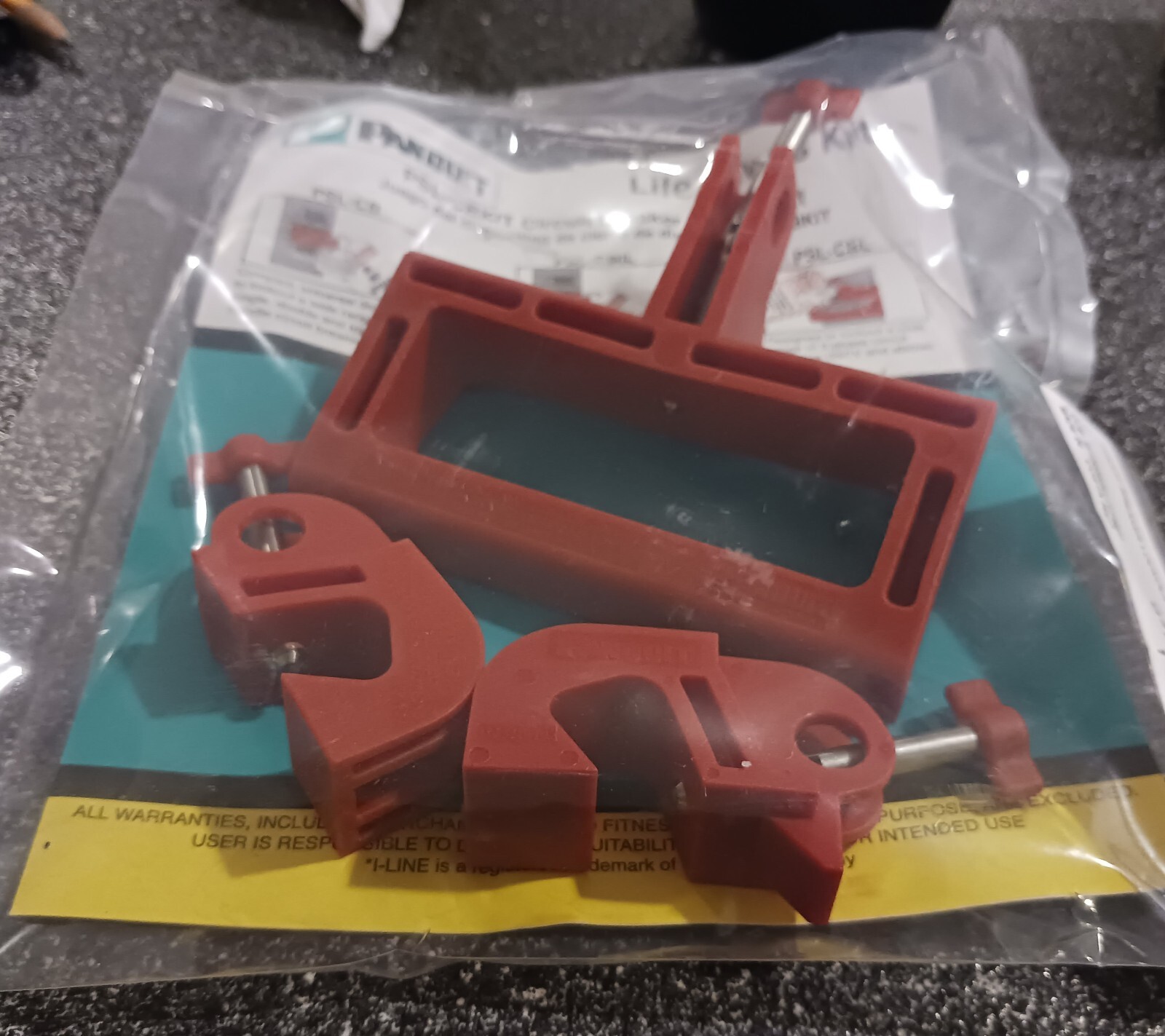 Circuit Breaker Safety Kit. Panduit. PSL-CBKIT. (Lot of 2)  NEW. Free Shipping