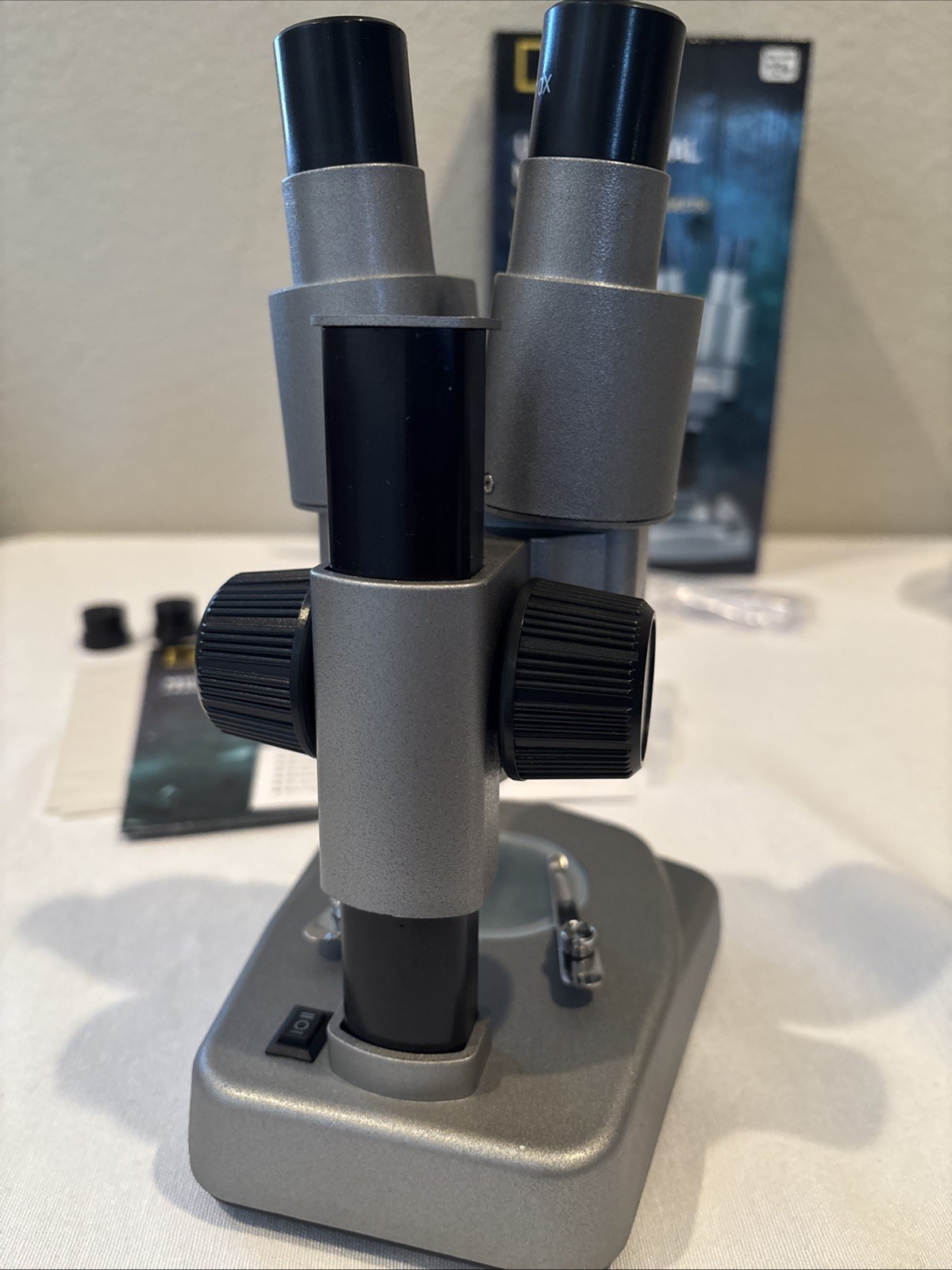 Ultimate Dual Microscope by National Geographic™ STEM Great Condition See Note