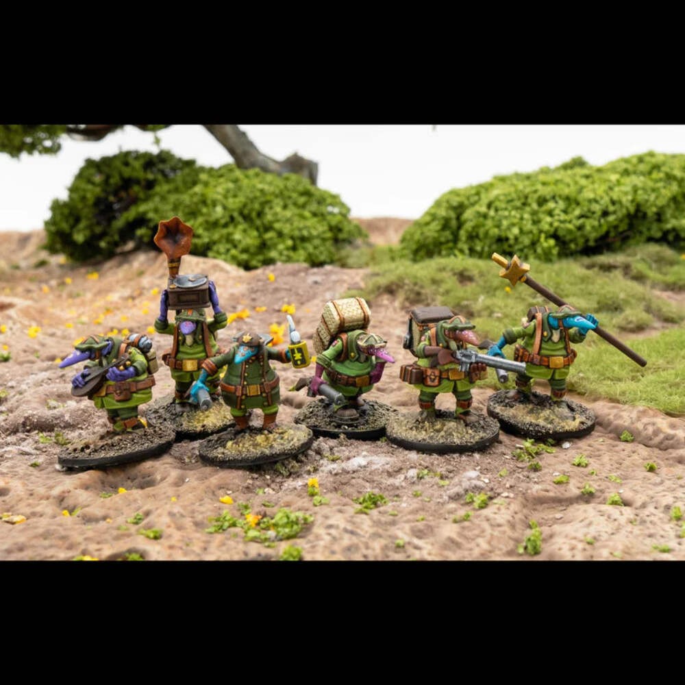 Wargames Atlantic Quar Crusader Command - 28mm Miniature SPRUES