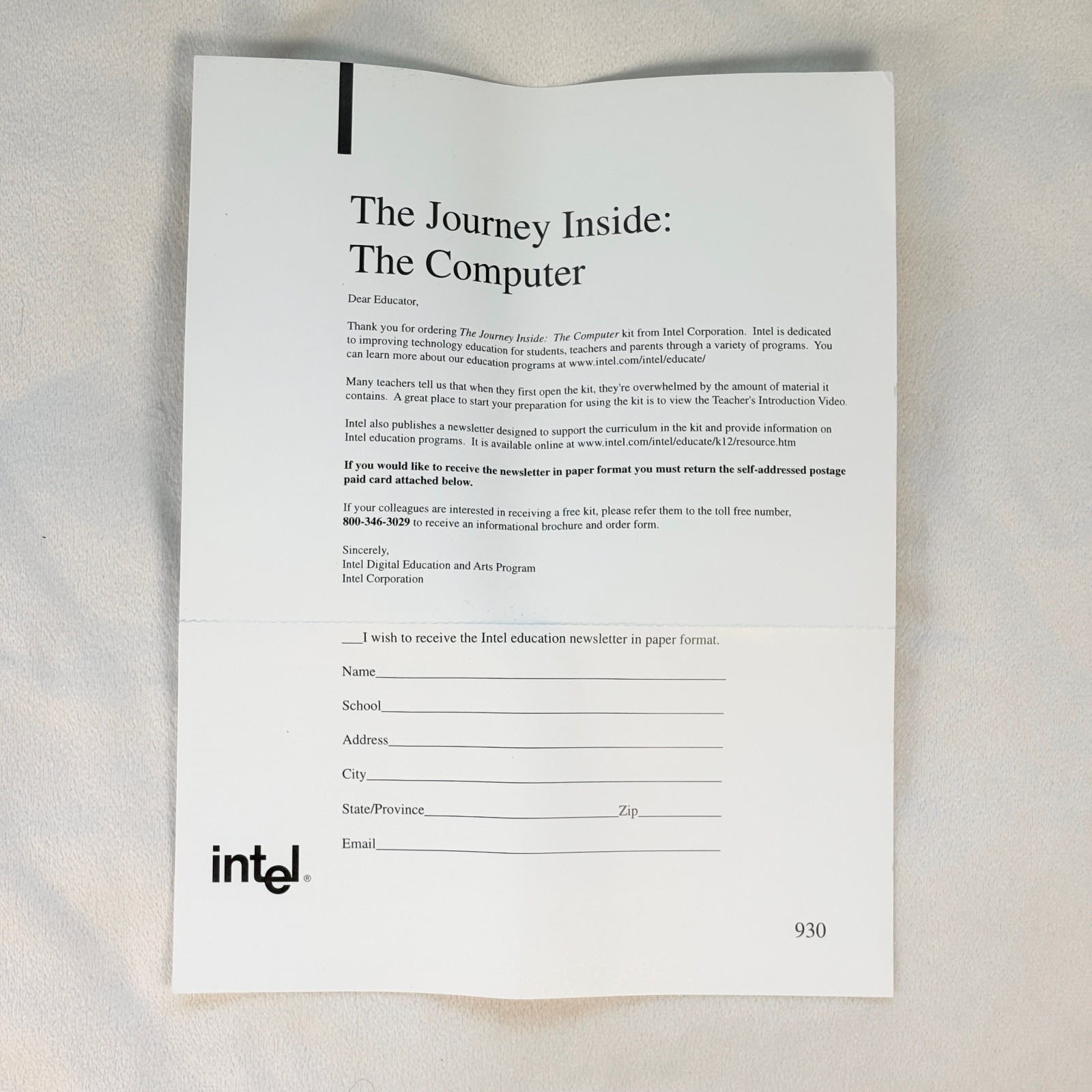 Intel Journey Inside: The Computer • Vintage Educational