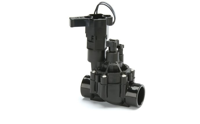 Rain Bird 100DVFSS 1" Inline Plastic Residential Irrigation Valve with Flow