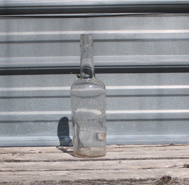 Old Whiskey Bottle- W. H. Keith & Son Co. Boston