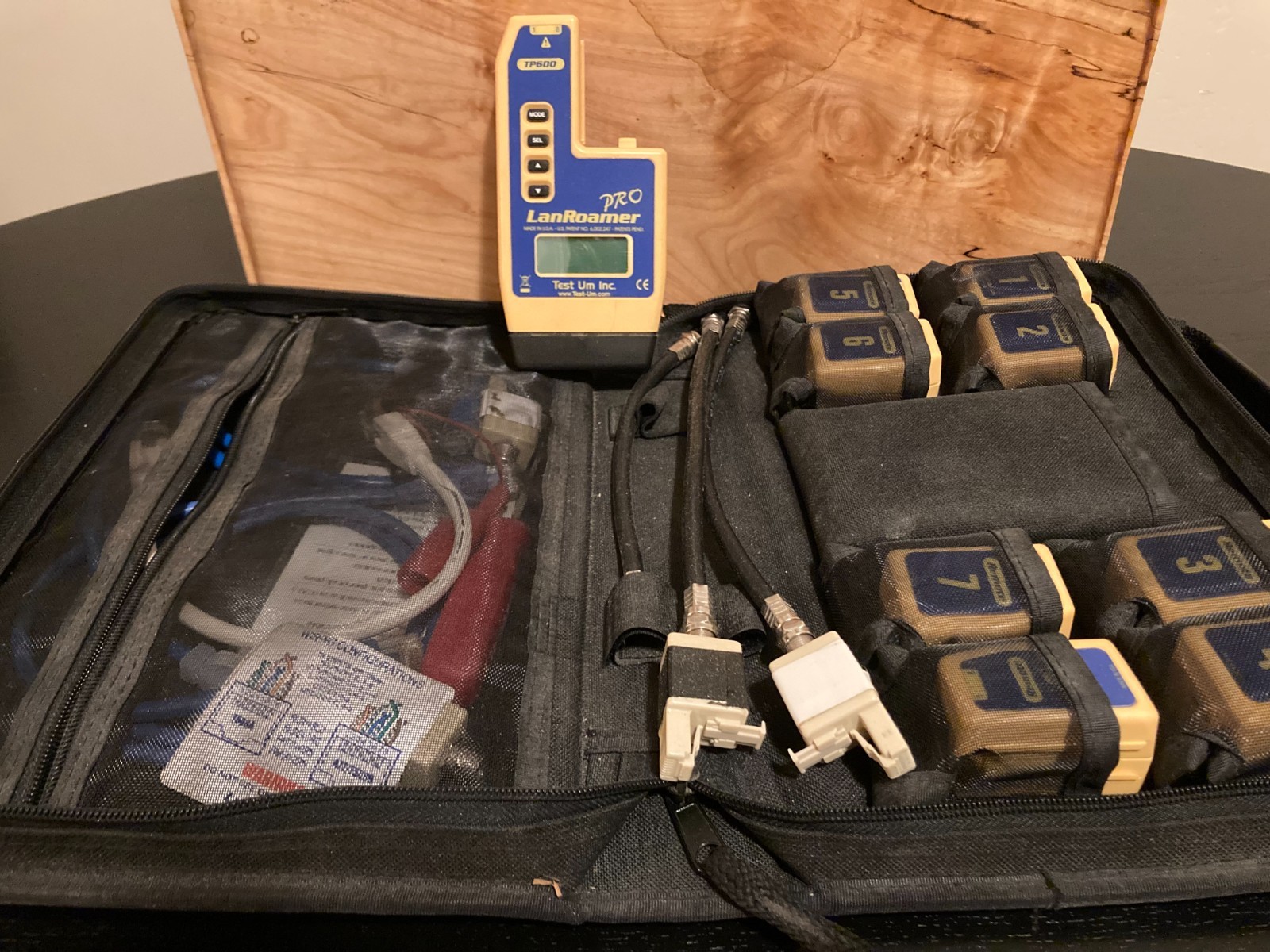 Test-Um LanRoamer PRO TP600 Network Cable Tester Kit with Remotes