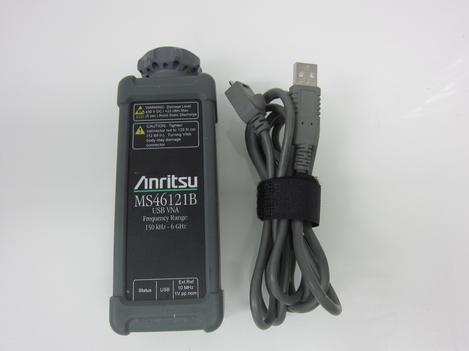 Anritsu 1-PORT USB ShockLine Network Analyzer MS46121B,Opt006, 6GHz, 1748919