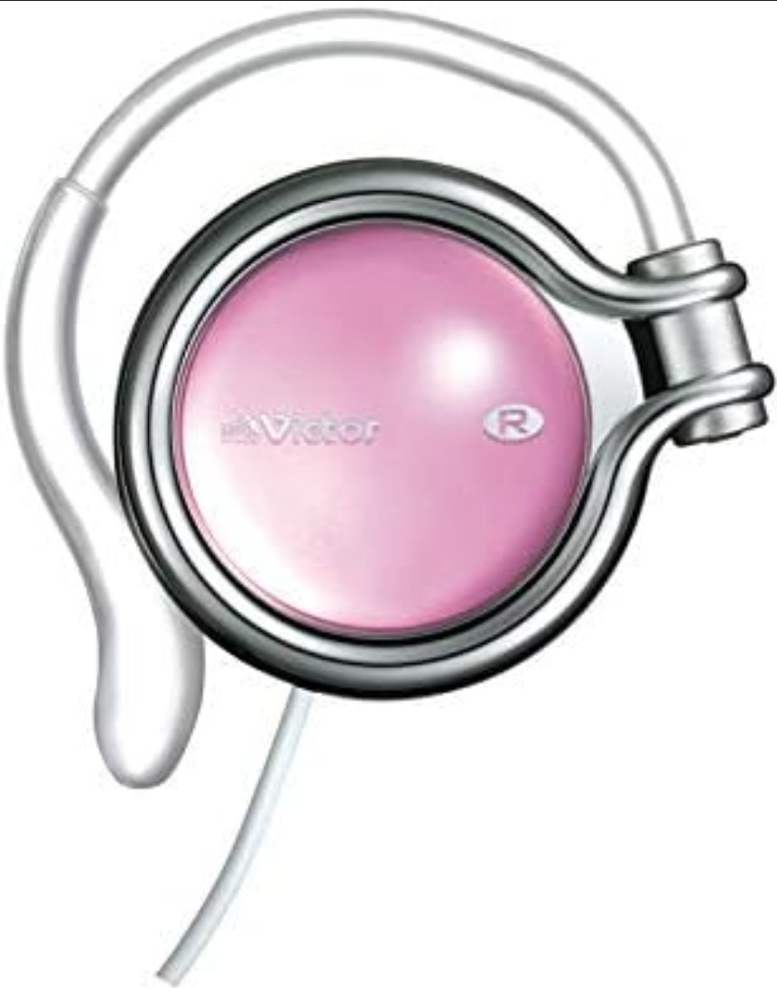 JVC HP-AL102-P Open Air On-Ear Headphone High-magnetic Pink Japan