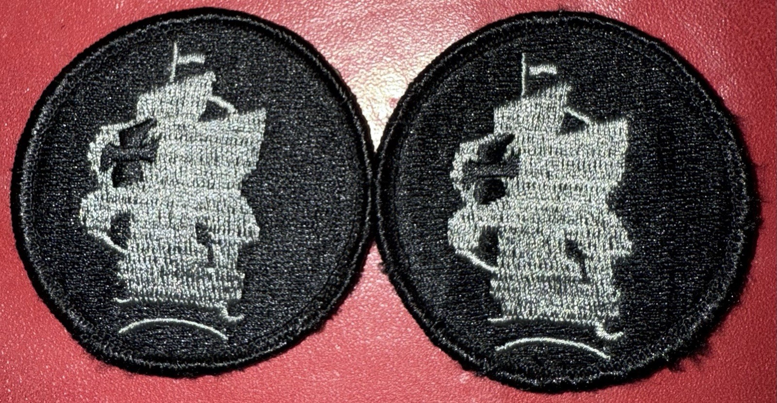 GWOT School Of The Americas Subdued Vel-Cro Backing Patch (AR)