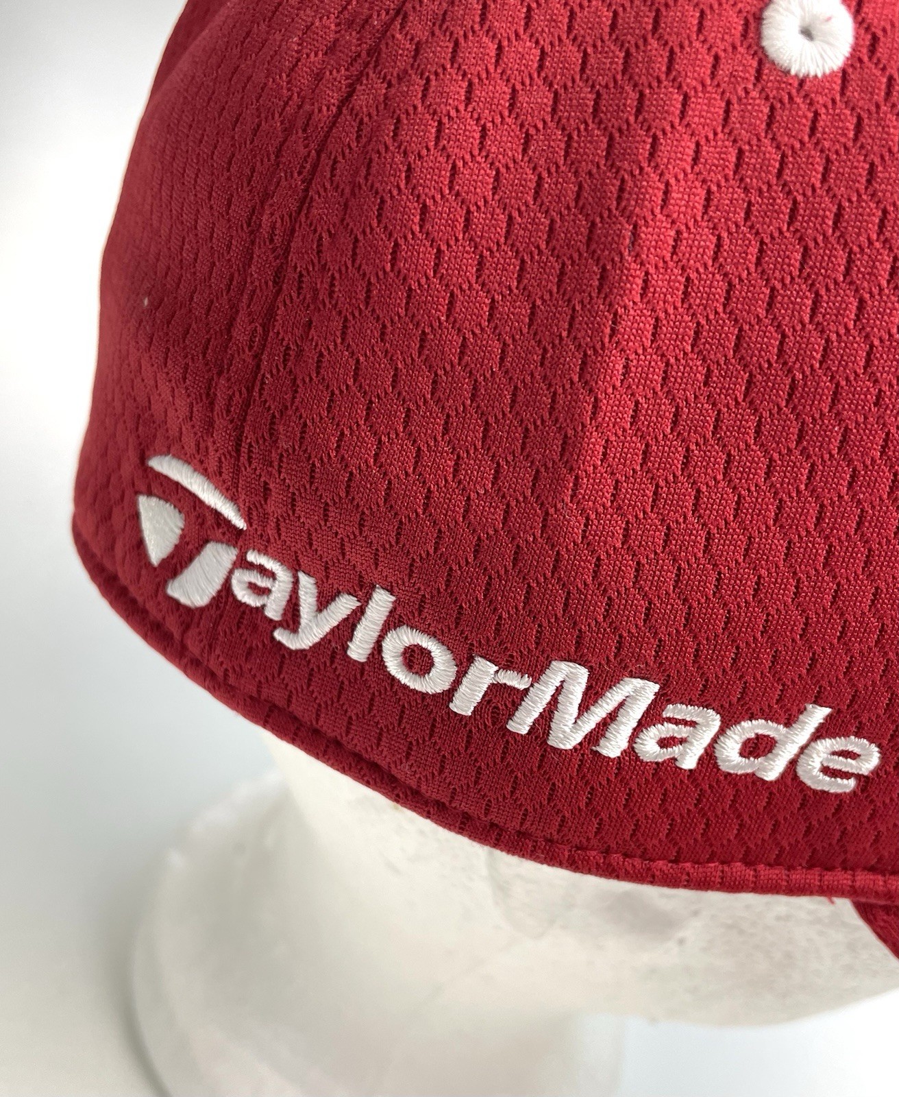 TaylorMade Adidas Fitted Golf Cap Red Size S/M