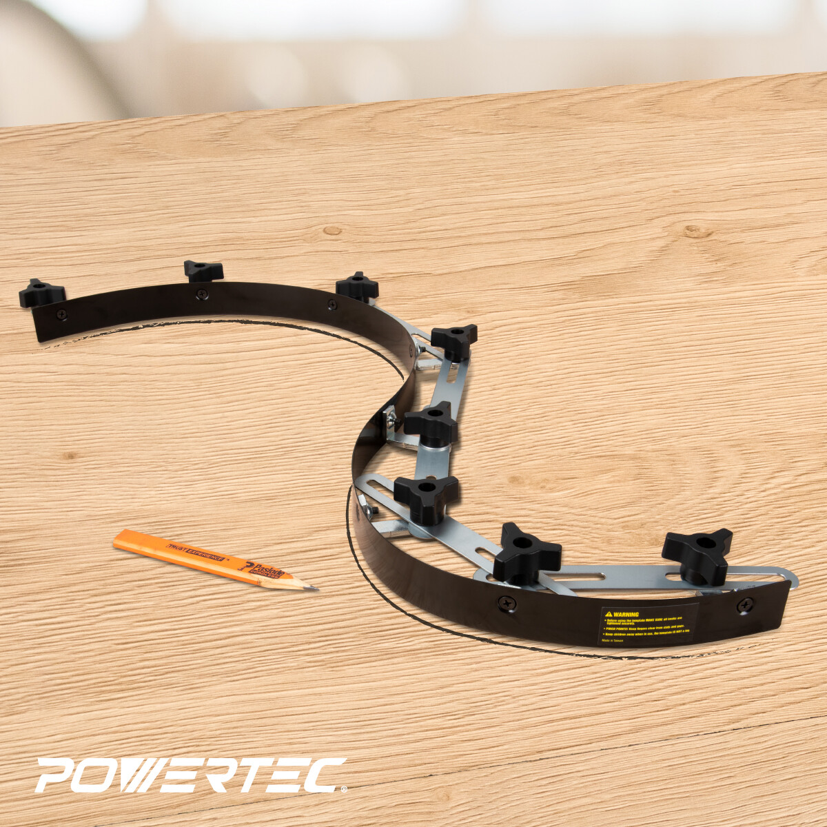 POWERTEC Flexible Curve Template, 107 inch (71527)
