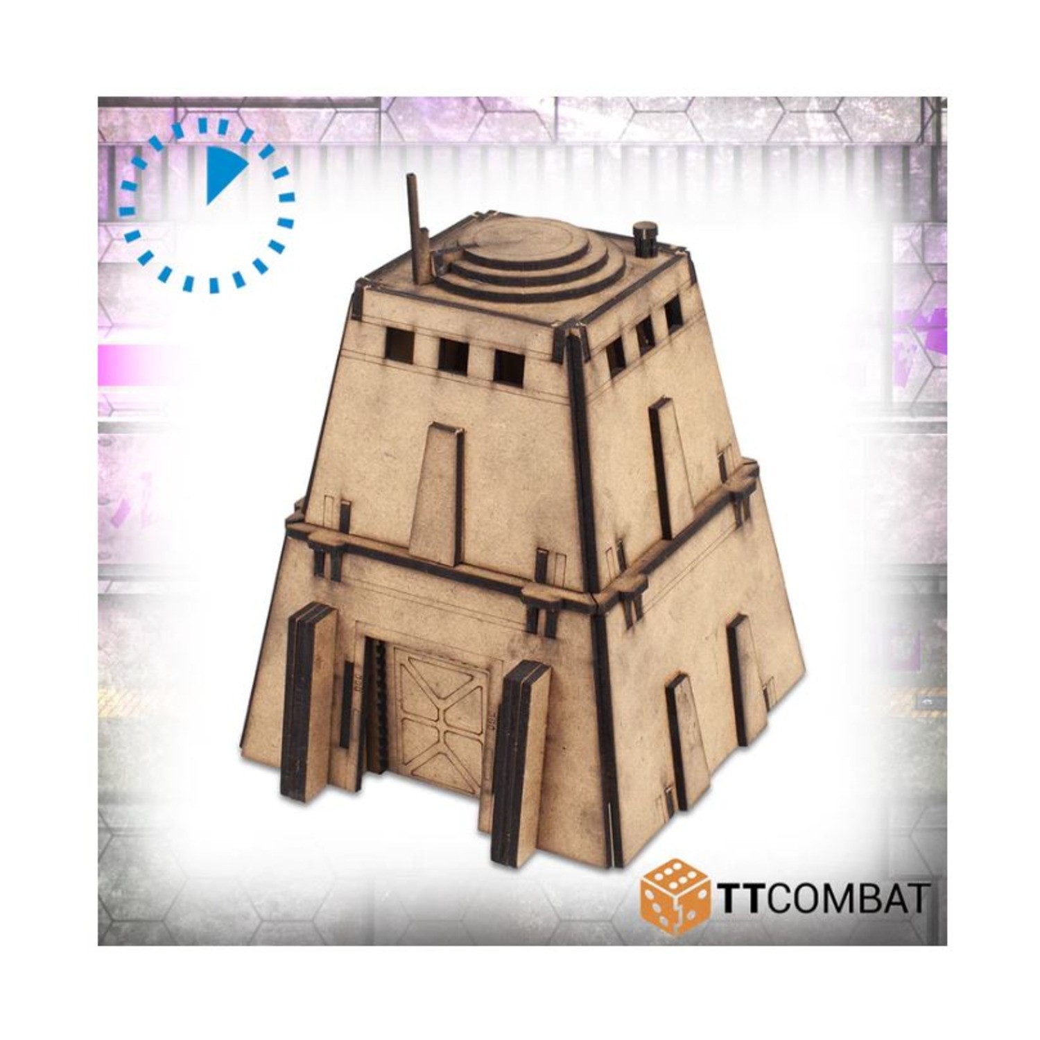 TT Combat Terrain 32mm Sandstorm Hovel B Pack SW (New)