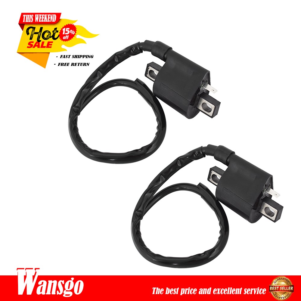New Ignition Shorter & Longer Coils Fit For Yamaha Virago 750 XV750 1988-1997