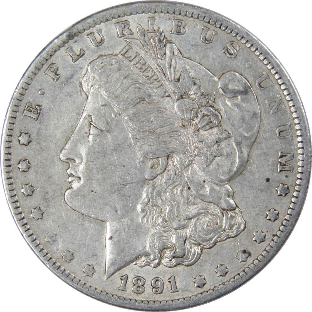1891 O Morgan Dollar VF Very Fine 90% Silver $1 US Coin Collectible