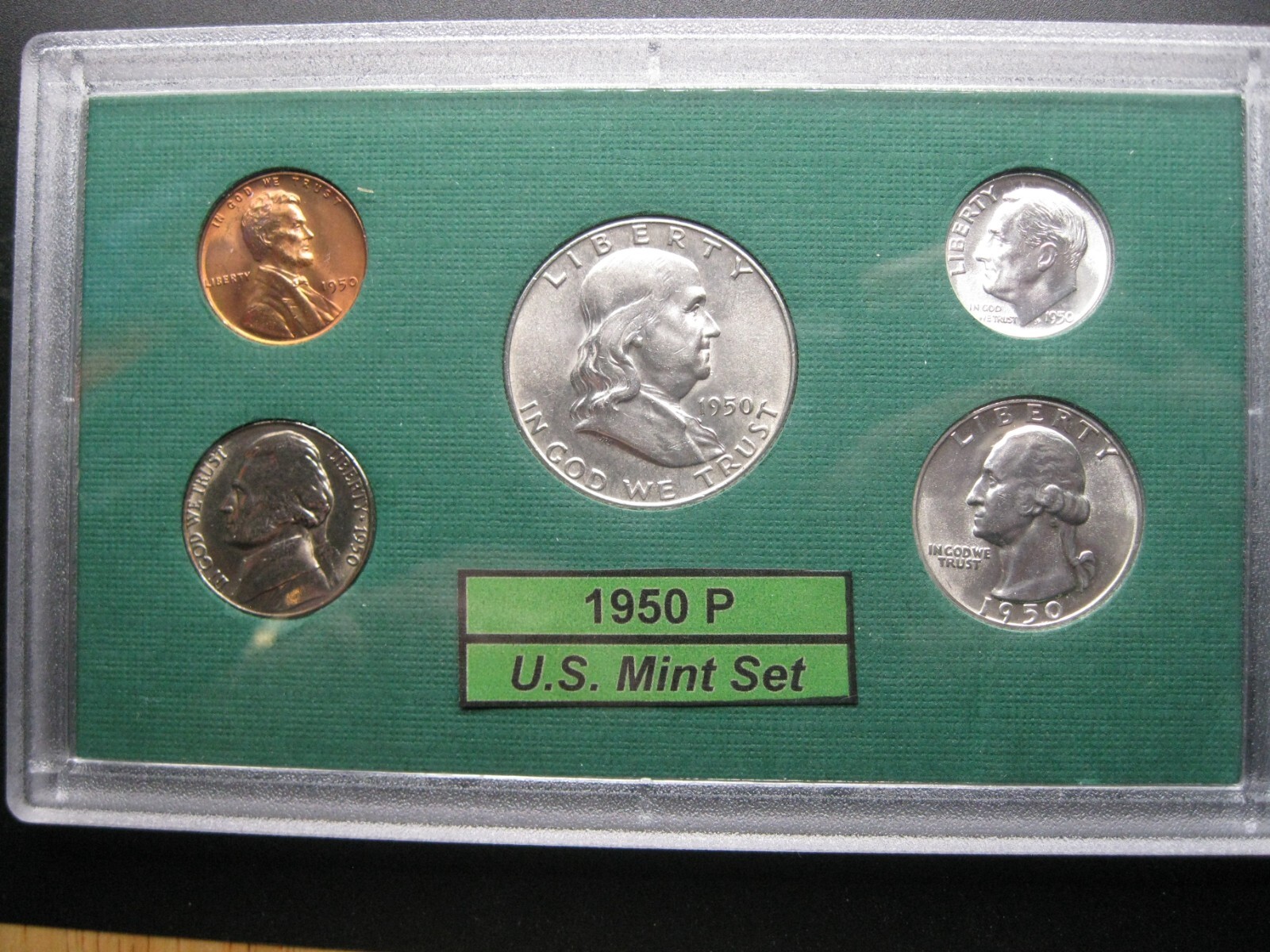 1950 P US Silver Mint Set Brilliant Uncirculated!