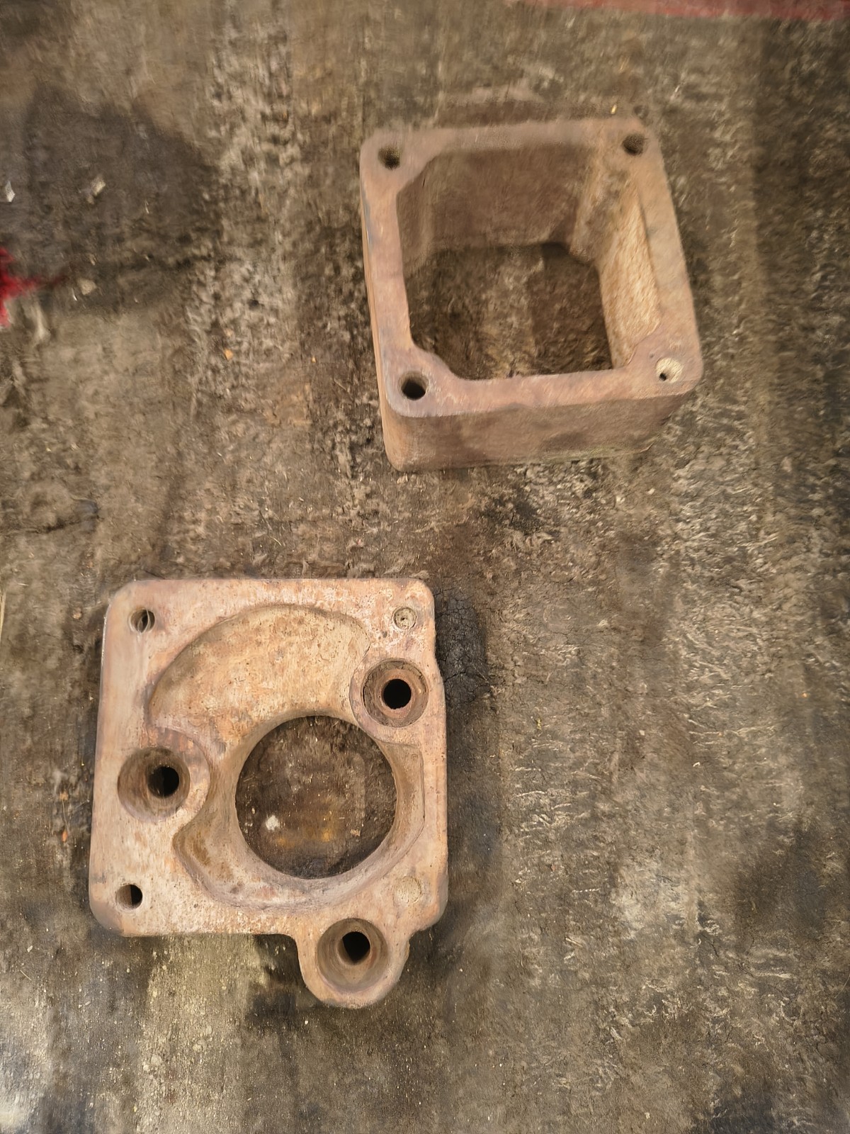 John Deere 630 Air Precleaner Adapter  And Casting