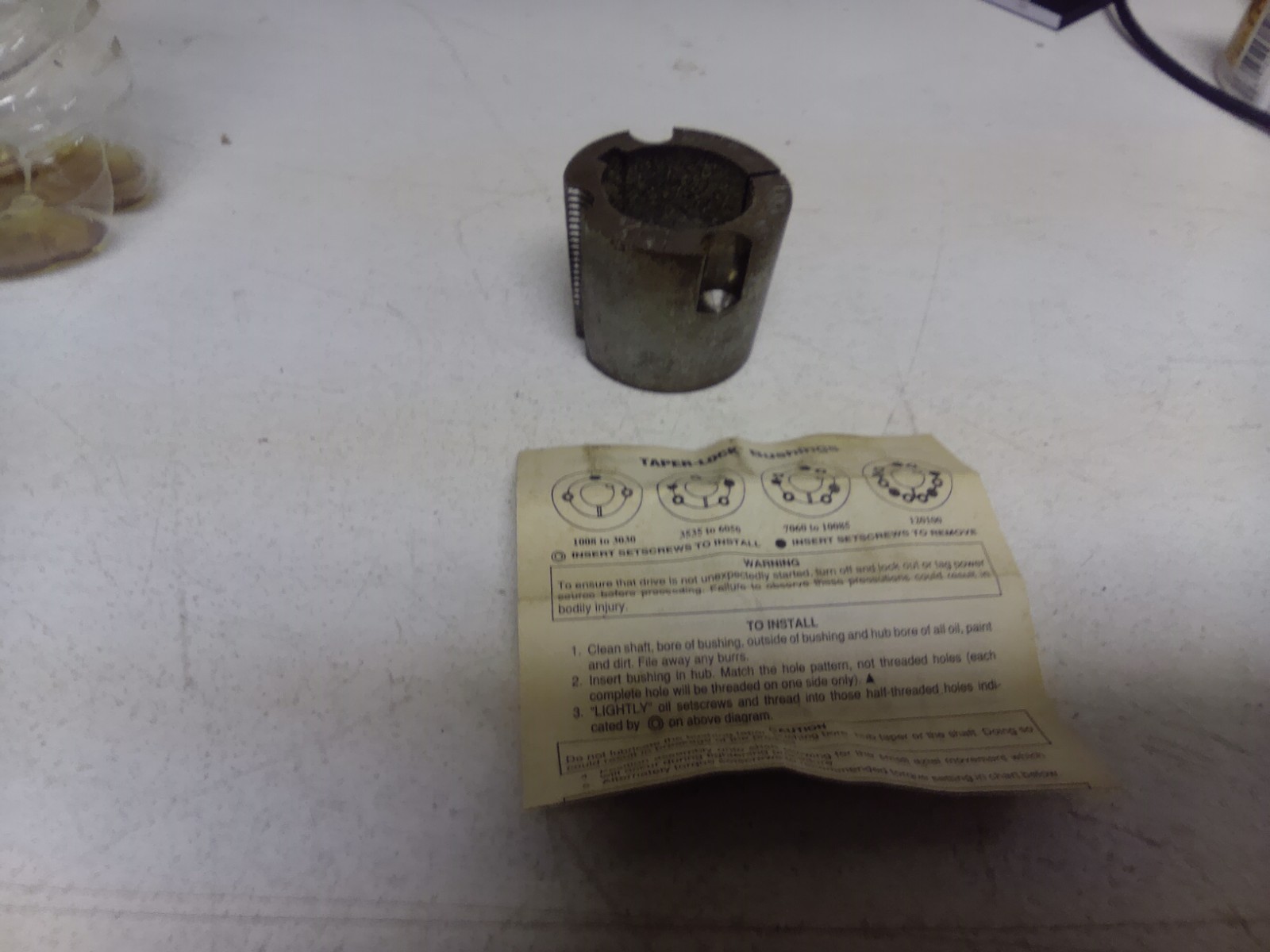 Taperlock Bushing 1215- 1-1/4