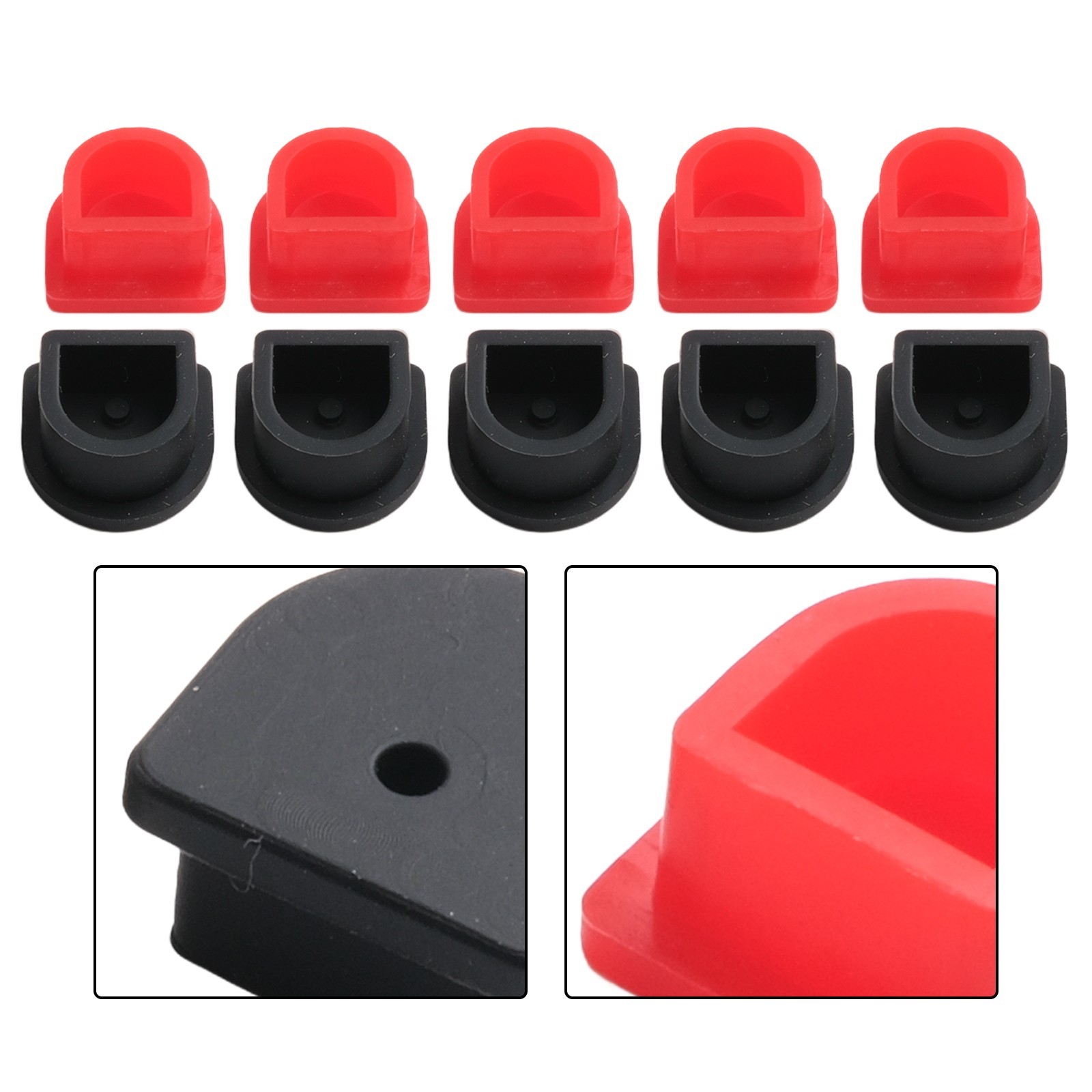 20PCS For Anderson-Style 50A Cable Fixings Red Black for Solid Line Use