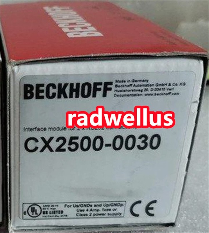 New In Box BECKHOFF CX2500-0030  PLC Module CX2500-0030  PLC